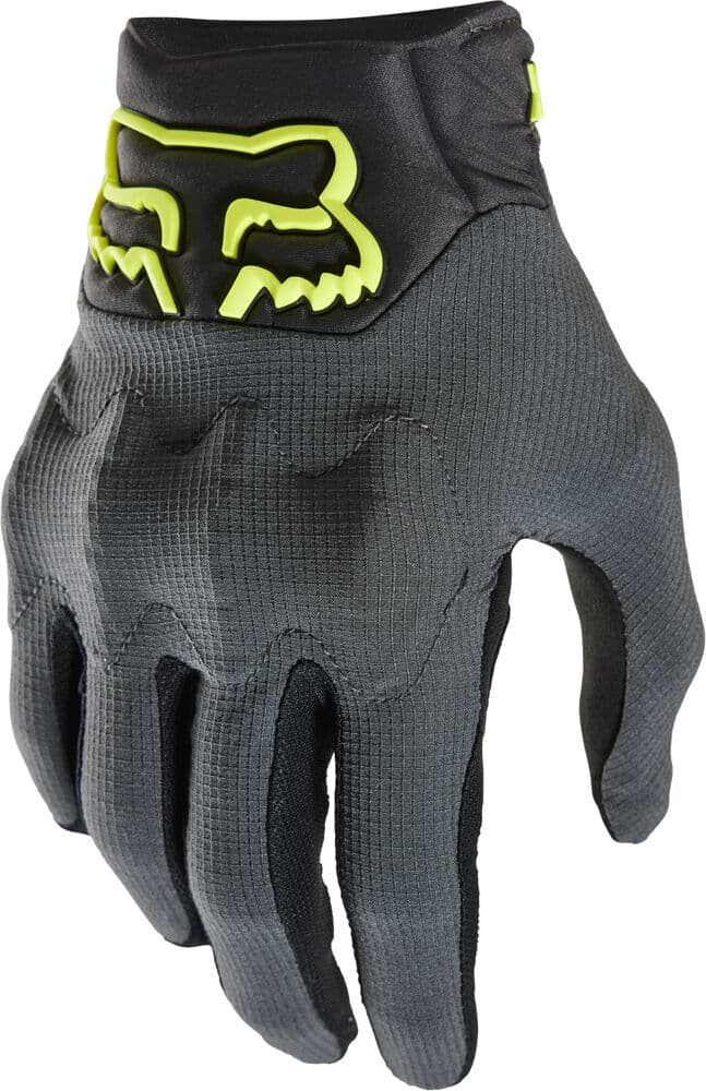 FOX Bomber Lt Glove Ce, Grey/Yellow MX23