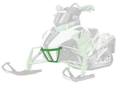 KIT, FRONT BUMPER '12 F-BLK, ALUMINUM