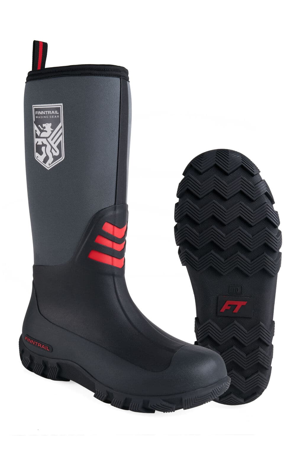 Finntrail Rubber Boots Outlander Red
