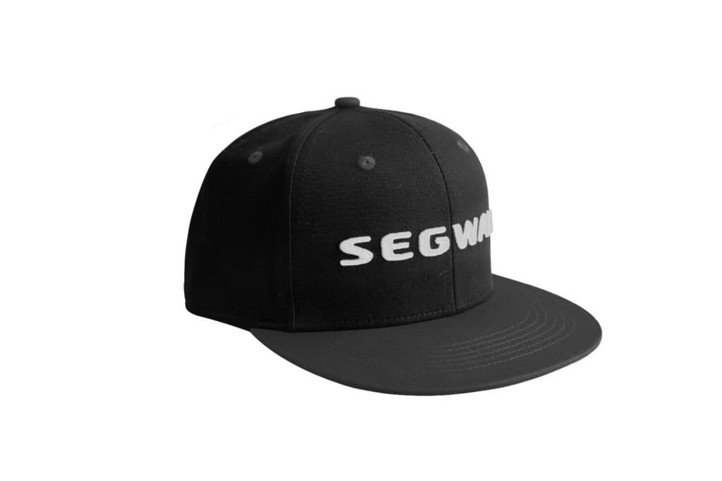 Segway Black flat brim cap