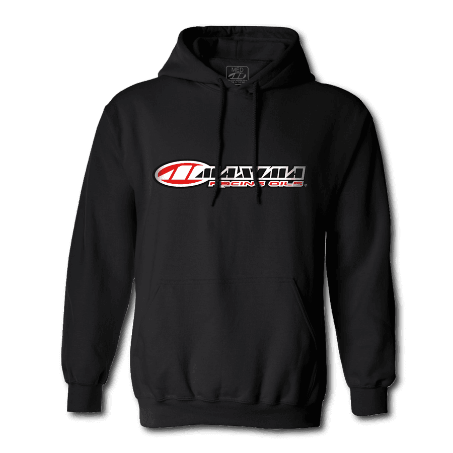 MAXIMA Logo Pullover Hoodie / Black