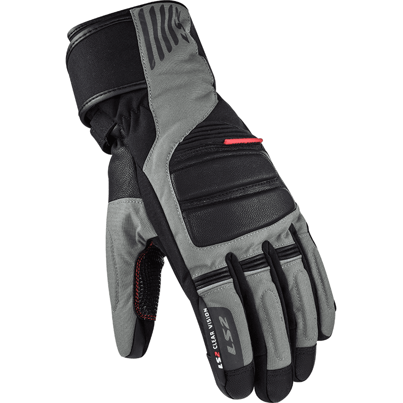 LS2 FROST MAN GLOVES BLACK GREY