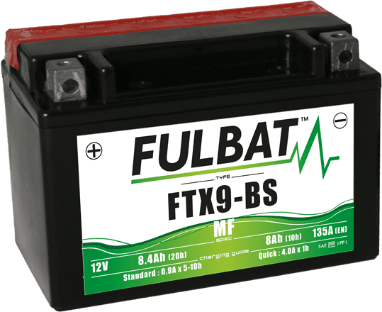 FULBAT Battery 12V/9Ah FTX9-BS Linhai M150, 200, 210