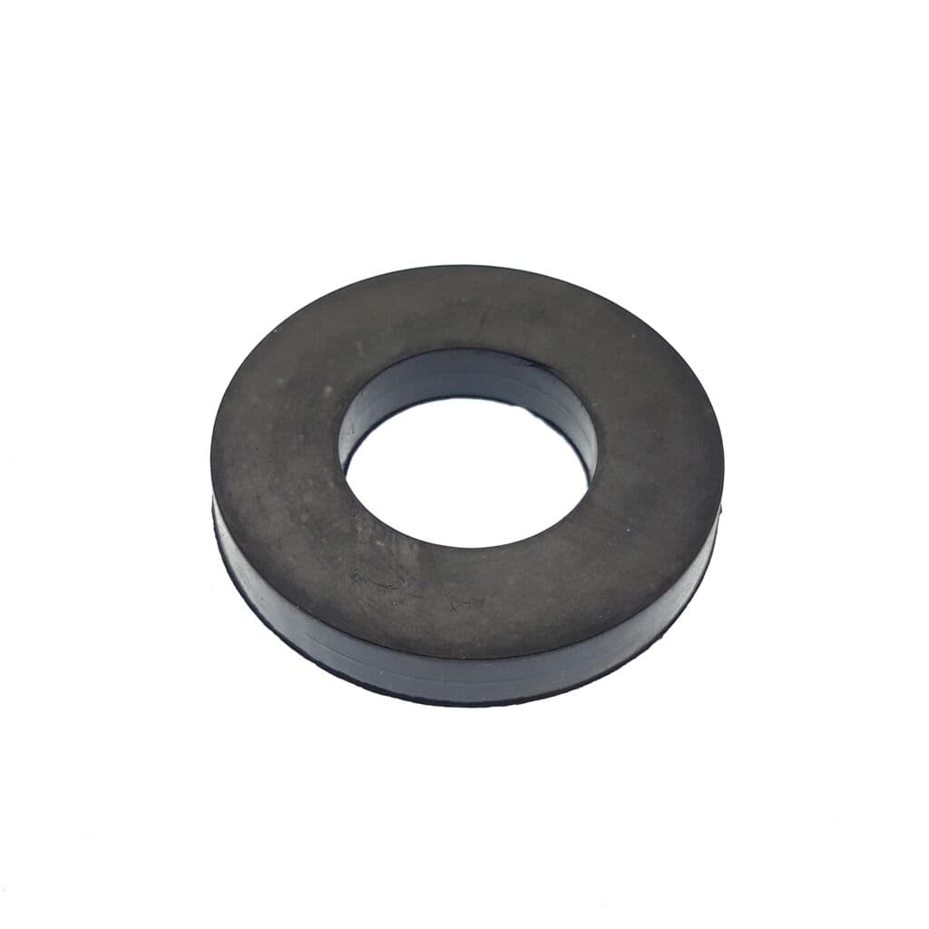RONDELLES DE CAOUTCHOU NOIR 1.750x0,875x0.250 DURO