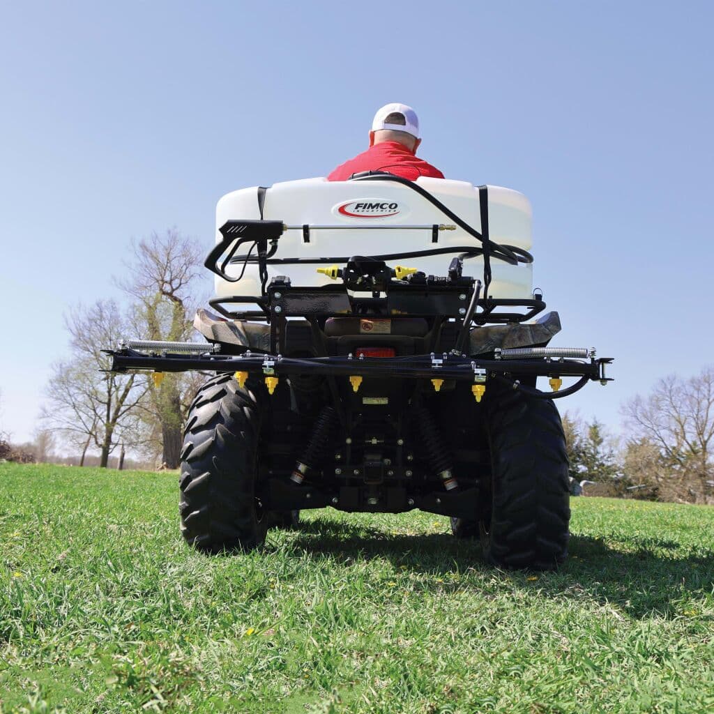 FIMCO DUAL BOOM ATV SPRAYER 3.5 GPM pump (25 gallon)