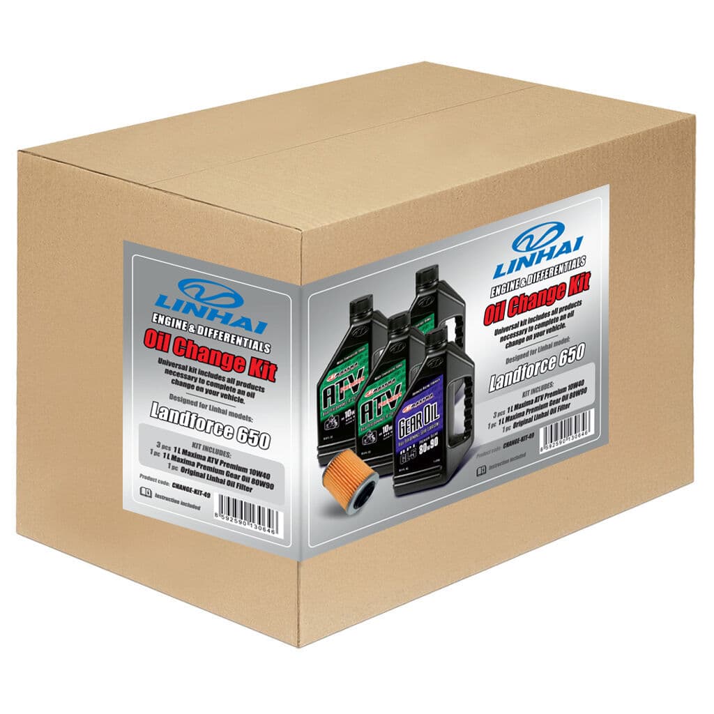 Oil change kit + diff - LINHAI Landforce 650/1000