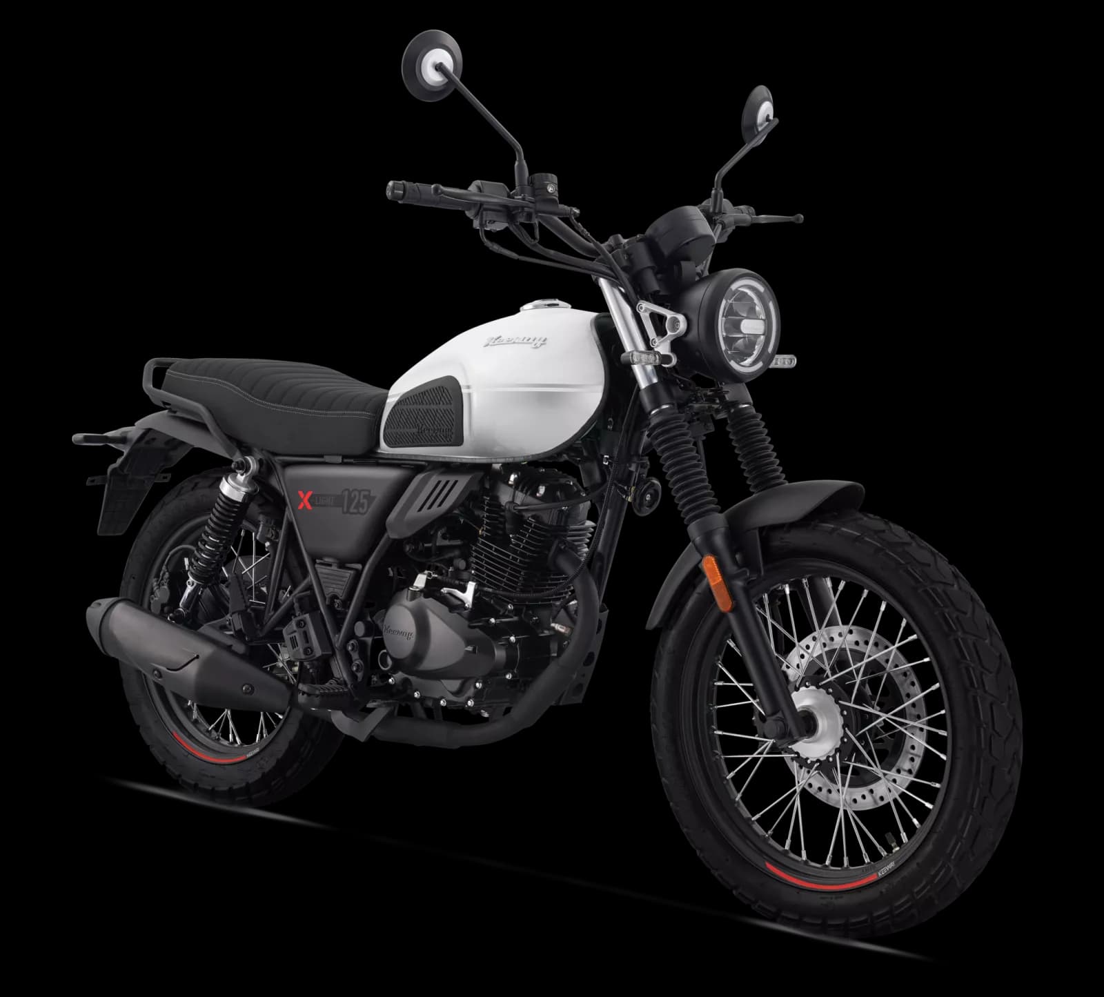 KEEWAY X-LIGHT 125 BIELA | ľahký mestský motocykel 125 ccm s CBS